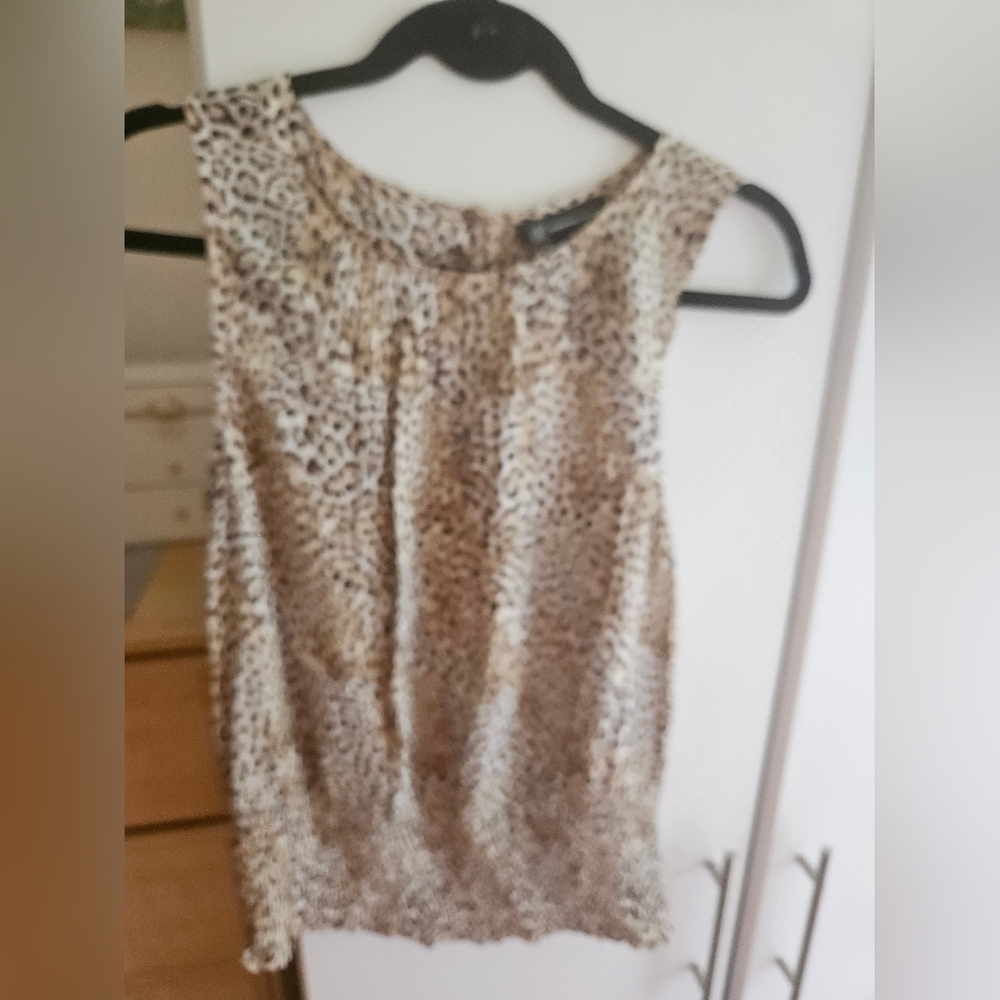 INC International Concepts Animal Print Blouse